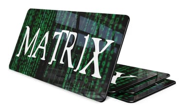 Plaque décorative Matrix personnalisable