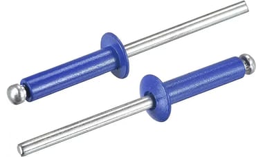 Lot de 2 rivets Bleus