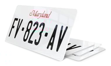 Plaque immatriculation Maryland USA 30x15cm