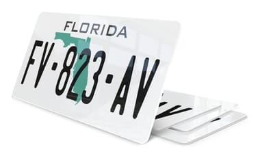 Plaque immatriculation Floride USA 30x15cm
