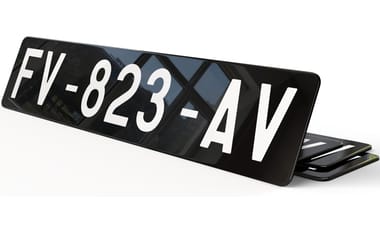 Plaque immatriculations collection voiture 52x11