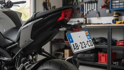 Plaque moto : tout ce qui change en 2026