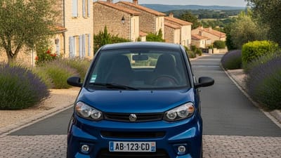 Quelle plaque pour voiture sans permis (VSP)