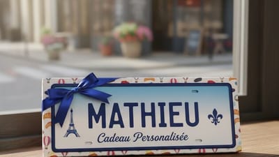 Plaque prénom : 10 idées originales pour offrir