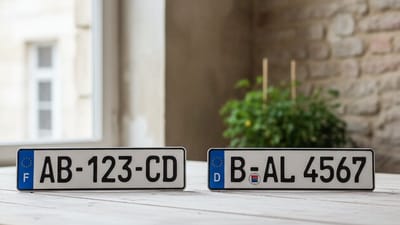 Plaque française vs plaque allemande : les différences