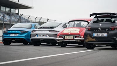 Rassemblements auto : quelles plaques sont tolérées sur circuit