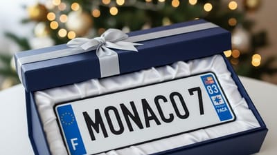 Idées cadeau passionné auto : la plaque personnalisée en tête
