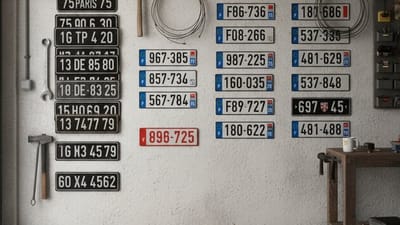 Décorer son garage avec des plaques : 7 idées déco