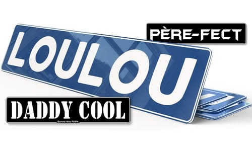 Plaque Personnalisée Surnom