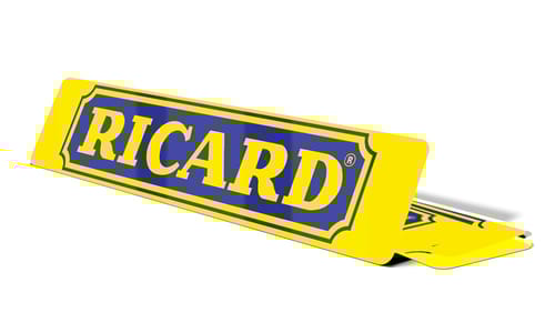 Plaque d'Immatriculation Décorative Ricard