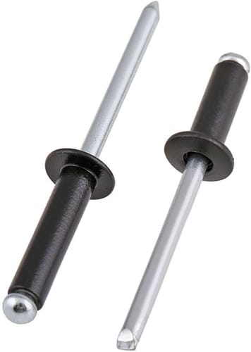 Lot de 2 rivets Noirs