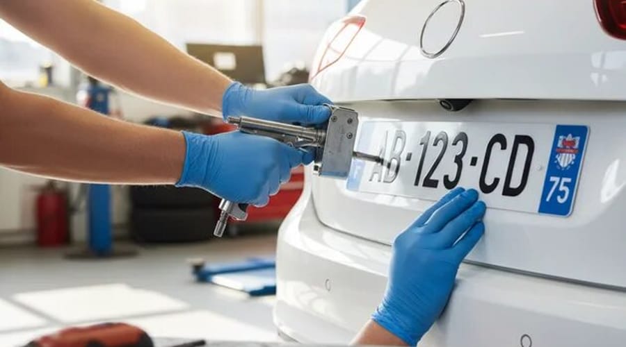 Comment changer sa plaque d'immatriculation : le guide 2026