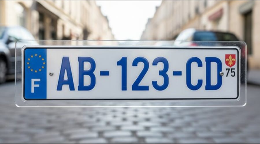 Cache-plaque : utile ou interdit par la loi