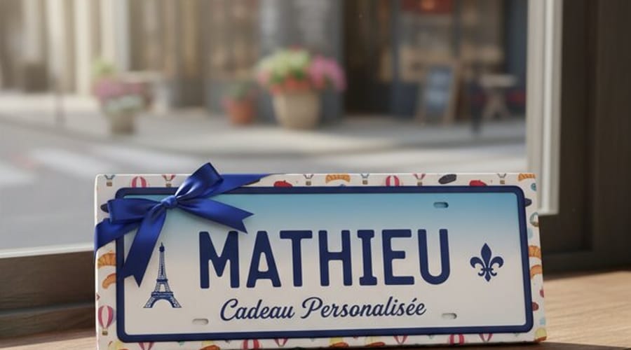 Plaque prénom : 10 idées originales pour offrir
