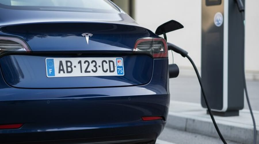 Plaque pour véhicule électrique : des spécificités à connaître ?