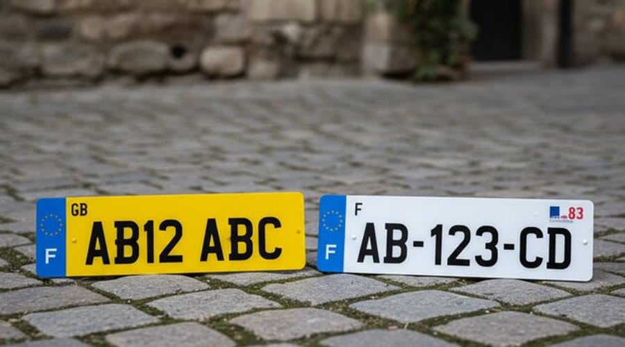 Plaque française vs plaque britannique : avant et après Brexit