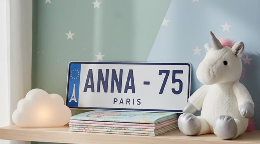 10 plaques prénom pour bébé : offrir un cadeau original