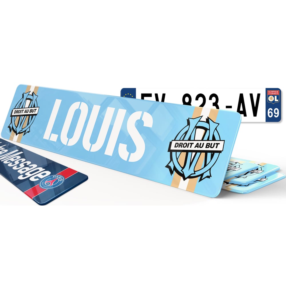 Autocollant Stickers Plaque D'immatriculation Voiture Auto 2B Club SCB