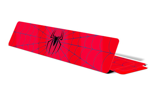 Plaque décorative fond logo Spiderman