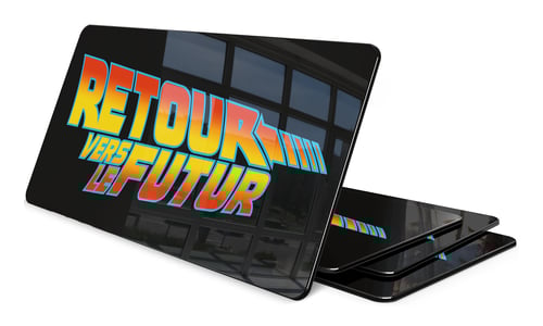 Plaque décorative Retour vers le Futur