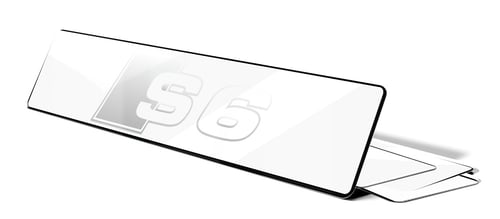 Plaque d'Immatriculation Décorative Audi S6