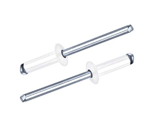 Lot de 2 rivets Blancs