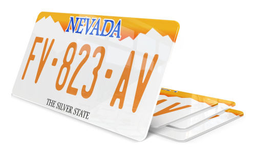 Plaque immatriculation Nevada USA 30x15cm