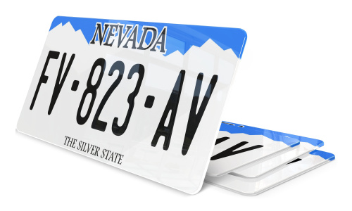 Plaque immatriculation Nevada 2 USA 30x15cm