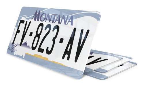 Plaque immatriculation Montana USA 30x15cm