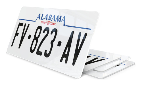 Plaque immatriculation Alabama USA 30x15cm