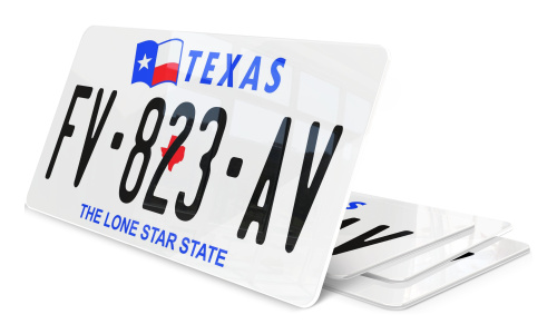 Plaque immatriculation Texas USA 30x15cm