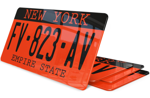 Plaque immatriculation New York 3 USA 30x15cm
