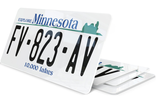 Plaque immatriculation Minnesota USA 30x15cm