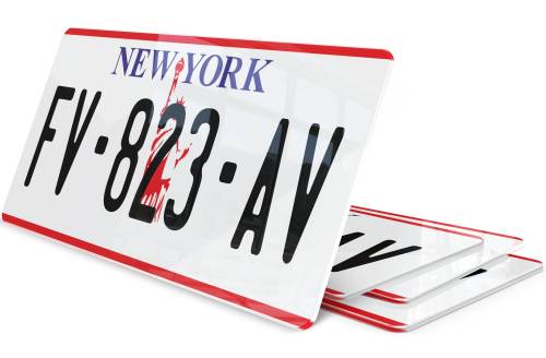 Plaque immatriculation New York USA 30x15cm