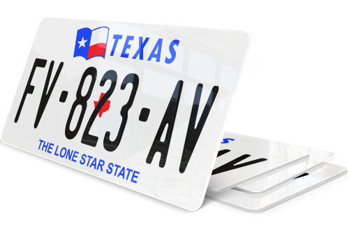 Plaque immatriculation Texas USA 30x15cm