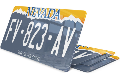 Plaque immatriculation Nevada 4 USA 30x15cm
